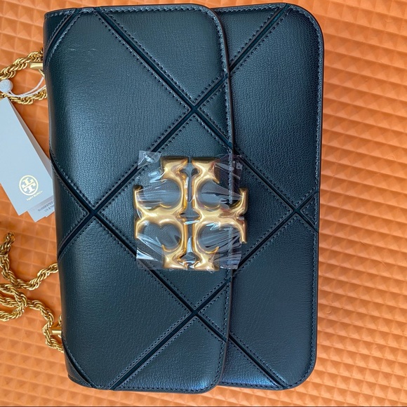 Tory Burch Eleanor Quilt Convertible Leather Bag - Picture 6 of 12